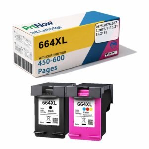 Compatible with HP 664 Ink Cartridge HP2675 2676 2677 DeskJet 2678 1115 2135 2135
