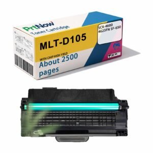 Compatible with Samsung MLT-D105L toner cartridge, SCX-4600 4623FN ink cartridge, D105S toner powder, SF-650 drum unit-PrtNow