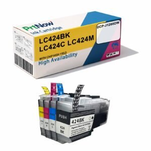 Compatible Brother LC424 LC424XL Ink Cartridge for DCP-J1200DW Printer Ink Tank-PrtNow