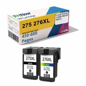 Compatible with Canon PG275 CL276XL Ink Cartridge TS3520 TS3522 TS3500 TR4720 TR4722