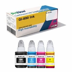 Compatible with Canon GI-890 Ink G1800 2800 4800 1810 2810 Continuous Ink Supply System (CISS) Printers Ink Cartridges