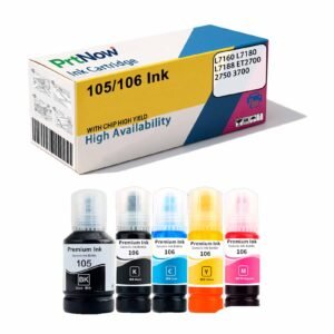 Suitable for Epson 105/106 Ink L7160 L7180 L7188 ET2700 2750 3700-PrtNow