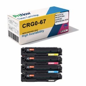 Compatible with Canon CRG-067 toner cartridges MF651Cw MF657Cdw 655Cdw MF656Cdw 654 ink cartridges