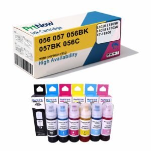 Compatible with Epson 056 Ink L8058 L18058 L8050 L18050 Printer Ink 057