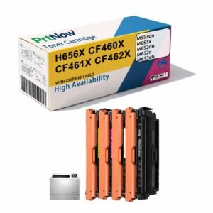 Compatible with HP CF460X, M653x toner cartridge, M652n color printer ink cartridge, M653dh toner cartridge, HP656X-PrtNow