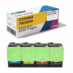 Compatible with Lexmark C/MC2325 2425 2535 2640 toner cartridge C2330K0 HK0 78C0Z50 drum unit-PrtNow