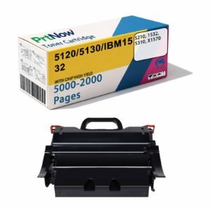 Compatible with Dell 5210 toner cartridge, IBM 1532/1552/1572 toner cartridge, Dell 5310 toner cartridge, X1570 printer.