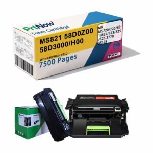 Compatible with Lexmark MS821 toner cartridge MS823 58D0Z00 drum unit 58D3000/H00 Genuine ink cartridge-PrtNow