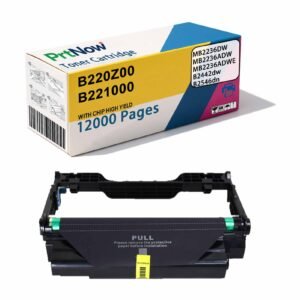 Compatible with Lexmark MB2236dw Drum Unit B220Z00 Drum B221000 Toner Cartridge B2442DW/B2546dn