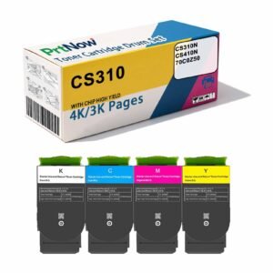 Compatible Lexmark CS310 toner cartridge drum set Lexmark CS310N/CS410N/70C0Z50 Dropshipping