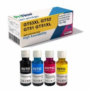 Compatible HP GT53XL Black GT52 Color Ink HP Tank 411 672 725 755 798