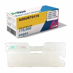 Compatible with Minolta C1060 1070 Waste Toner Cartridge C2070 C3070 C3080 Waste Toner Bin A50UR70115-PrtNow