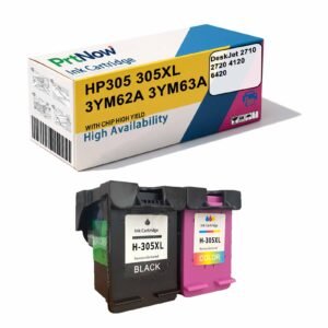 Compatible with HP 305 Ink Cartridge for HP DeskJet 2710 2720 4120 6420 Printers All-in-One Ink Cartridge-PrtNow