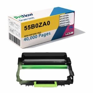 Cross-border Compatible Lexmark MS331dn Toner Cartridge MS431dn/MX431adw Printer Drum Unit 55B0ZA0 Toner Cartridge