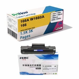 Compatible with HP 166A/W1660A toner cartridge MFP 1136w 1188a W 1008a 1188nw ink cartridge