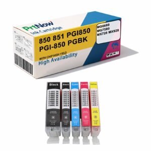 Compatible Canon PGI850 CLI851 Ink Cartridge MG6680 MG7580 MX728 MX928 Printer Ink Cartridge