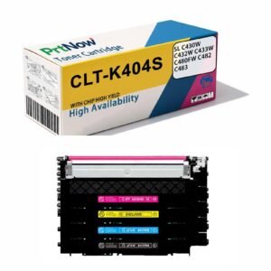Compatible with Samsung CLT-K404S toner cartridge, C480w/fw toner cartridge, C430w, C433w, c432 printer ink cartridge