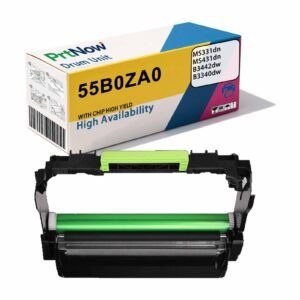Compatible with MS331dn toner cartridge MS431dn drum unit MX432adwe drum component Lexmark 55B0ZA0 drum unit