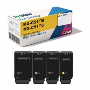 Suitable for MX-C51TB toner, Sharp MX-C507P toner cartridge, Sharp MXC507P color printer ink cartridge