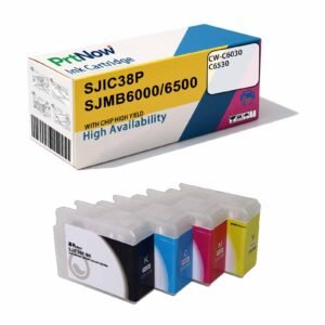 Compatible with Epson EPSON CW-C6030 C6530 Label Printer Ink Cartridge SJIC38P