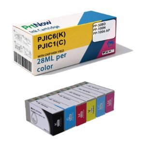 Compatible with Epson PP-50BD PP-100N Ink Cartridge PP-100ii AP Label Printer Ink Cartridge PJIC1-PrtNow