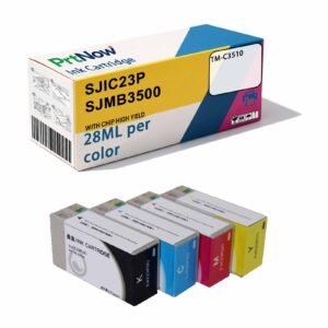 Compatible Epson SJIC23P Label Ink Cartridge for EPSON TM-C3510 Label Printer Ink Cartridge-PrtNow