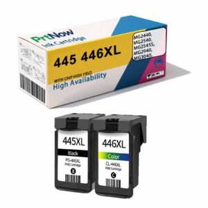 Compatible with Canon 445 446 ink cartridges for MG2540 2440 3040 IP2840 TS3140 3440 printers
