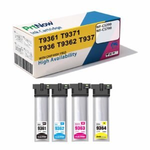 Compatible with Epson WF-C5290 WF-C5790 Ink Cartridges T9361 T9362 T9371 T9381 Ink Bags