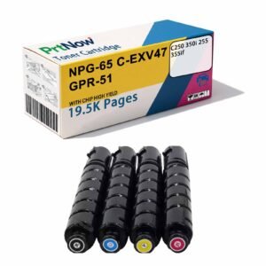 Compatible with Canon NPG-65 toner cartridge GPR-51 C-EXV47 C250 350i 255 355if toner cartridge-PrtNow