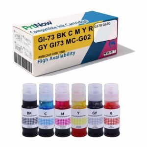 Compatible Canon GI-73 Ink for CANON PIXMA G570 G670 Printer Ink MC-G02 Waste Ink Tank