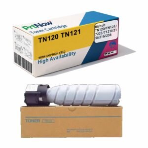 Jianfeng Compatible with Minolta 7121i Toner Cartridge TN120 TN121 7223 Toner 215i 216 236 Ink Cartridge-PrtNow