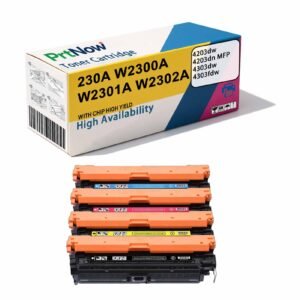Compatible with HP 4203dw 4203dn MFP 4303dw 4303fdw Printer Toner Cartridge 230A W2300A