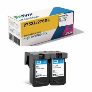 Compatible Canon 275 276XL PG275 XL CL276 XL TS3522 Printer Ink Cartridges-PrtNow