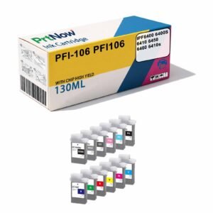 Compatible with Canon PFI-106 Ink Cartridge for iPF6400 6400S 6410 6450 6460 6410s Printers