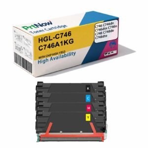 Cross-border applicable Lexmark Lexmark C746dn toner cartridge C748de color toner C746A1KG ink cartridge-PrtNow