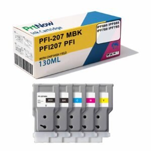 Compatible with Canon CANON PFI-207 Ink Cartridge for iPF680 iPF685 iPF780 iPF785 Printers