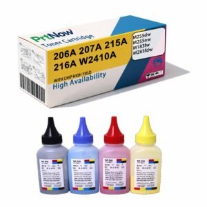 Compatible HP M283fdw toner M183fw M255dw M282nw M182nw Printer Color Ink Powder