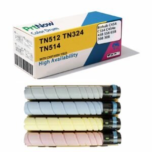 Compatible with Minolta TN512 toner cartridge, Canon TN324, C554, C454e, 458, 658, 368, 308 toner powder-PrtNow