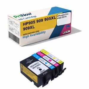 Compatible HP HP905 Ink Cartridge for HP Officejet Pro 6960 6970 Printer Ink Cartridge HP909XL-PrtNow