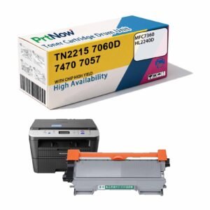 Brother MFC7360 Toner Cartridge TN2215, Drum Unit 7060D, 7470, 7057, Ink Cartridge DR2250 for HL2240D-PrtNow