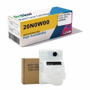 Compatible with 20N0W00 Waste Toner Cartridge Lexmark CS331 431dw Waste Toner Tank CX331 431 Recycling Box CS439dn