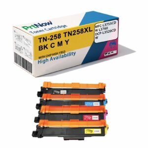 Compatible Brother TN258 Toner Cartridge for Brother MFC-L3755CDW L3760 DCP-L3520CDW Drum