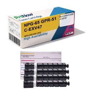 Compatible with Canon NPG-65 GPR-51 C-EXV47 toner cartridge CANON IR C250i C350i toner powder