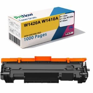 Compatible with HP W1420A & X, W1410A & X toner cartridges and HP M110we/110w/M140w/140we toner cartridges