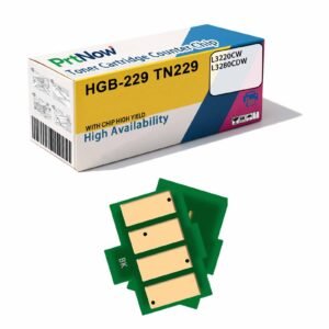 Suitable for Brother L3220CW toner cartridge chip L3280CDW drum reset TN229BK/C/M/Y counter
