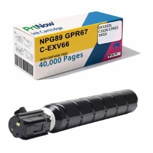 Compatible with Canon NPG89/GPR67/C-EXV66 Ink Cartridge DX3322L/C3326/C3922/3922i Ink Cartridge