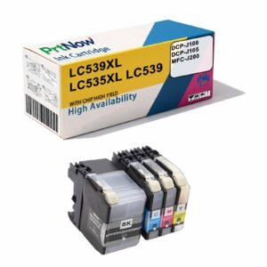 Compatible with Brother LC539XL LC535 Ink Cartridge DCP-J100 J105 J200 All-in-One Printer