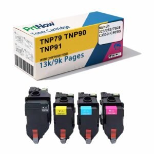 Compatible with Konica Minolta TNP79-90-91 toner cartridge for Bizhub C3350i C4050i
