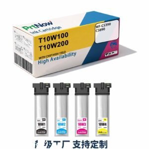 Compatible with Epson EPSON 10S 10W T10W100 Ink Bag WF-C5390 C5890 Printer Ink Cartridge