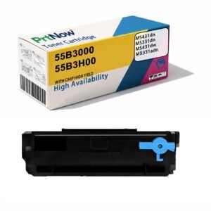 Domestic Version Compatible with Lexmark MS431dn Toner Cartridge, MS431dn Drum Unit, MX431adw Ink Cartridge, 55B3000 toner